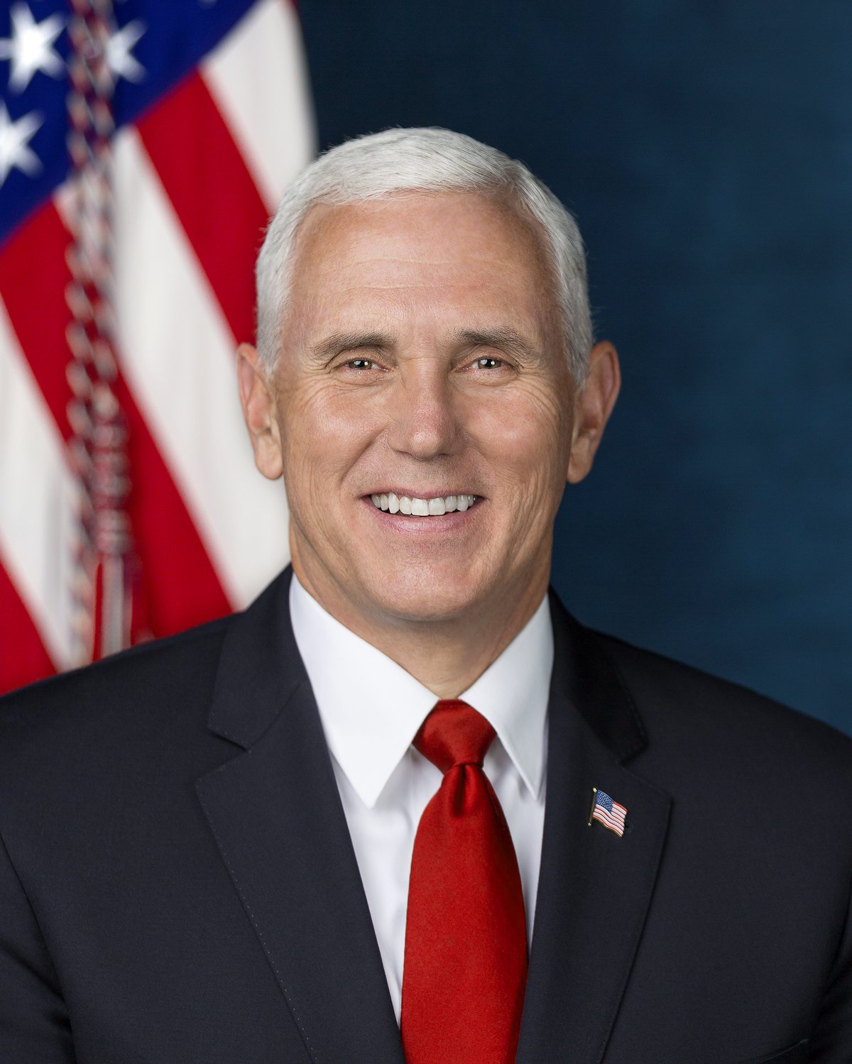 Official portrait of Vice President Mike Pence
